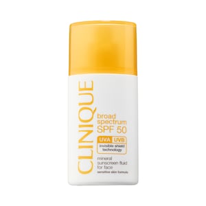 CLINIQUE Солнцезащитный крем для лица SPF 50 Mineral