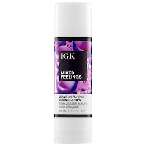 Mixed Feelings Purple Leave-In Blonde Toning Drops