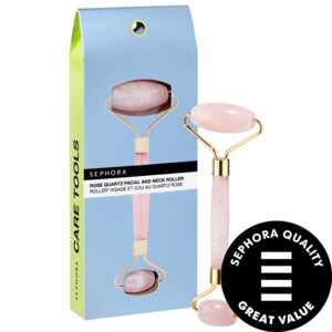 Роликовый массажер для лица Rose Quartz