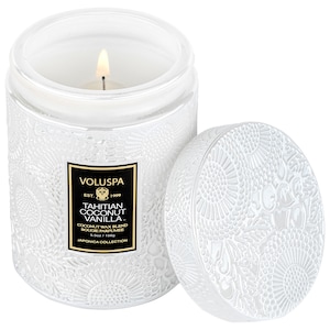 VOLUSPA Ароматическая свеча в стеклянной банке Tahitian Coconut Vanilla