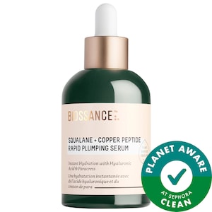 Copper Peptide Rapid Plumping & Hydrating Serum with Hyaluronic Acid + Squalane
