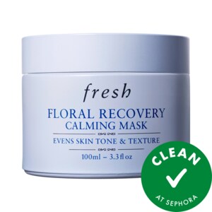 Ночная маска для лица Floral Recovery с скваланом, fresh
