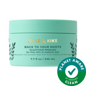 Scalp & Hair Prewash Mask for Fine, Thin or Medium Hair