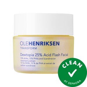 OLEHENRIKSEN эксфолиирующая маска для лица Dewtopia 25% AHA + PHA