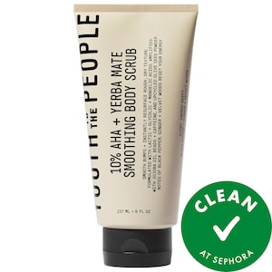 Youth To The People Body Scrub с 10% AHA + Yerba Mate и порошком из оливковых семян