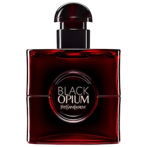 Black Opium Eau de Parfum Over Red with Cherry & Coffee