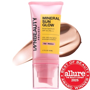 Mineral Sun Glow солнцезащитный крем широкого спектра SPF 43 PA +++ с пептидами и витамином C
