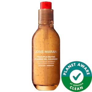Очищающий гель JOSIE MARAN Pineapple Enzyme Exfoliating + Brightening Foaming Gel Cleanser with AHAs
