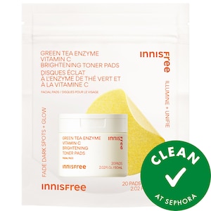 Тонизирующие патчи innisfree Daily Vitamin C Korean Brightening Toner Pads