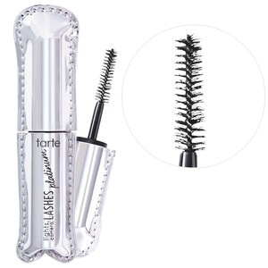tarte lights, camera, lashes™ 4-в-1 объемная и кондиционирующая платиновая тушь