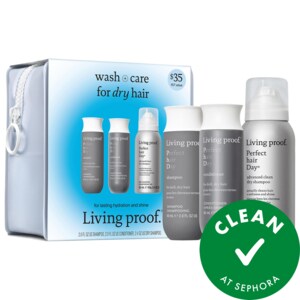 Living Proof Набор: шампунь, кондиционер и сухой шампунь Mini Perfect hair Day (PhD)