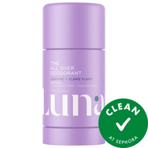 Дезодорант-стик Luna Daily The All Over Deodorant™ Extra-strength, Natural, Non-Staining, Aluminum Free