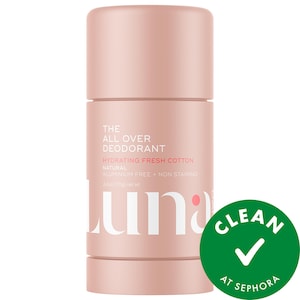 The Hydrating All Over Deodorant™- Extra-strength, Natural, Non-Staining, Aluminum Free Body Deodorant Stick