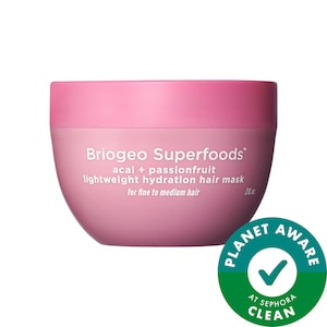 Маска для волос Briogeo Superfoods™ Acai + Passionfruit Lightweight, Hydrating для тонких волос