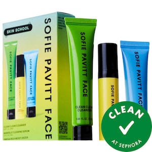 Clear Skin Trial Set: набор миниатюр для очищения, лечения и увлажнения