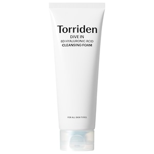 DIVE IN 8D Hyaluronic Acid Cleansing Foam for Gentle Daily Cleanse & Refreshing Glow