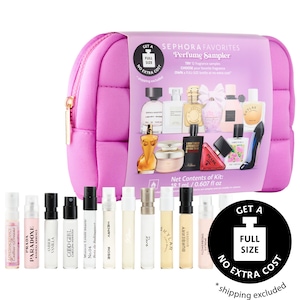 Perfume Sampler Set with Floral & Vanilla Perfumes