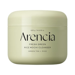 Fresh Green Rice Mochi Foaming Cleanser with Green Tea and Tea Tree for Acne-Prone Skin