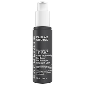 Skin Perfecting 1% BHA Gentle Exfoliating Gel Toner for Sensitive Skin
