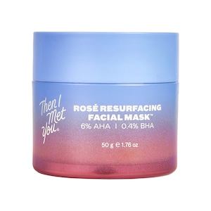 Then I Met You Rosé Resurfacing & Brightening BHA + AHA Facial Mask для уменьшения пор