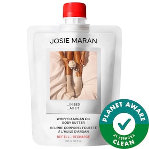 JOSIE MARAN, крем для тела Whipped Argan Oil, Whipped Vanilla Milk + Cashmere Musk