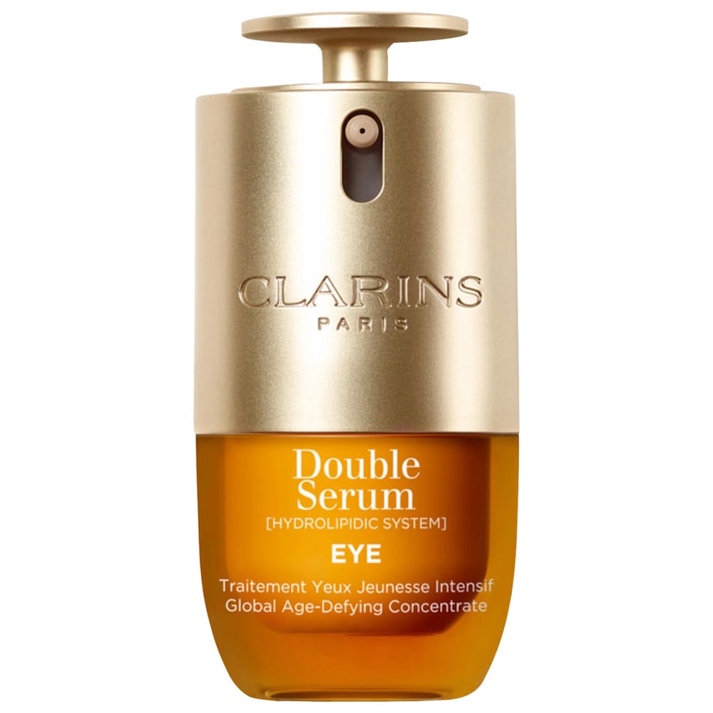 DOUBLE SERUM® Eye Brightening & Depuffing Anti-Aging Concentrate концентрат для кожи вокруг глаз против старения