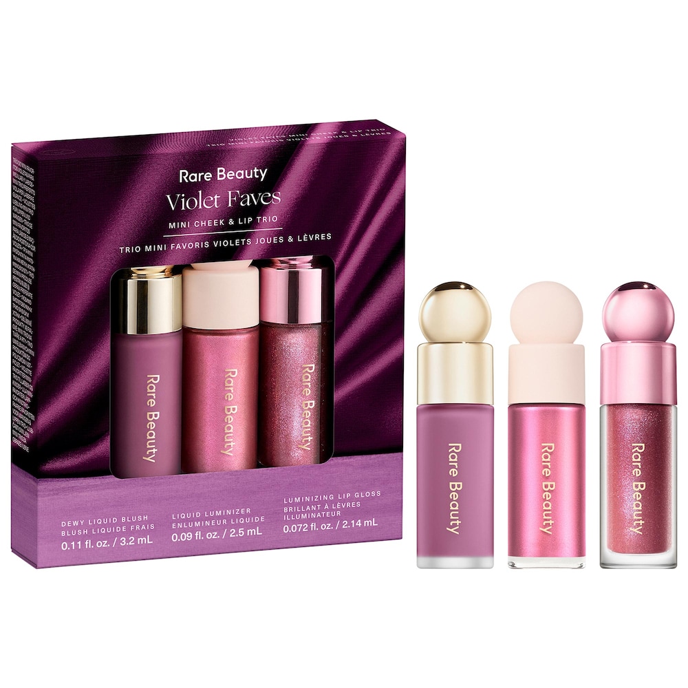Violet Faves мини-набор для щек и губ, набор подарочной косметики