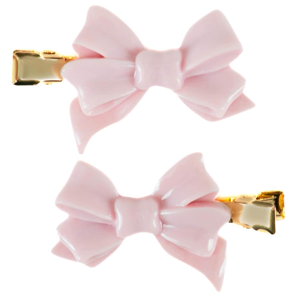 Mane x Love Shack Fancy заколки для волос Pink Bow