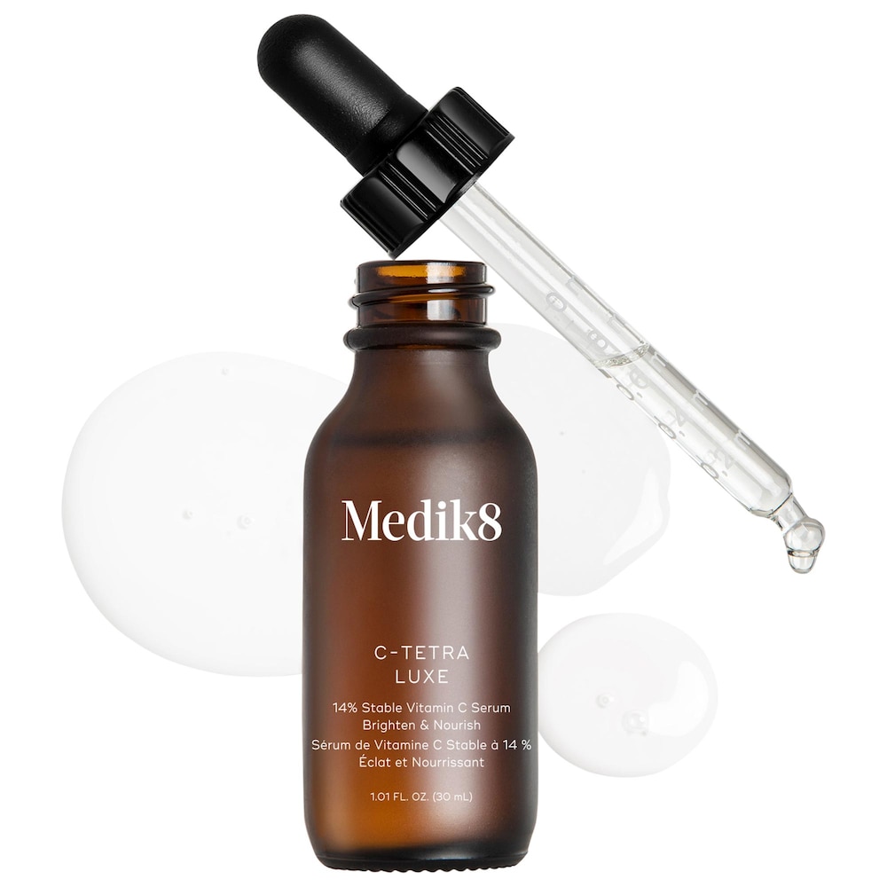 Medik8 C-Tetra Luxe 14% Stabilized Vitamin C сыворотка для осветления и борьбы с морщинами