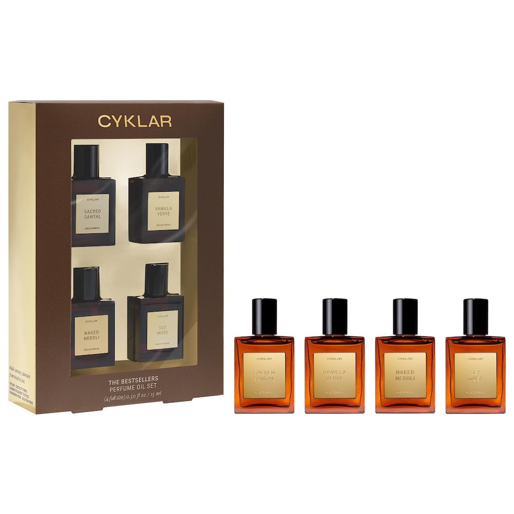 Подарочный набор парфюмерных масел The Bestsellers от CYKLAR