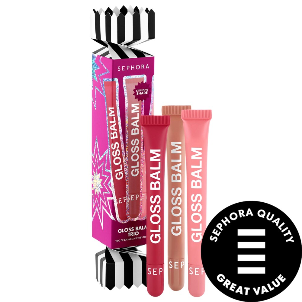 Набор блесков для губ Gloss Balm Trio