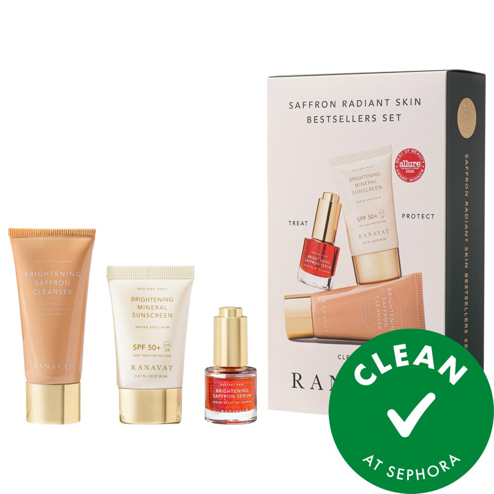 Saffron Radiant Bestsellers Skincare Gift Set