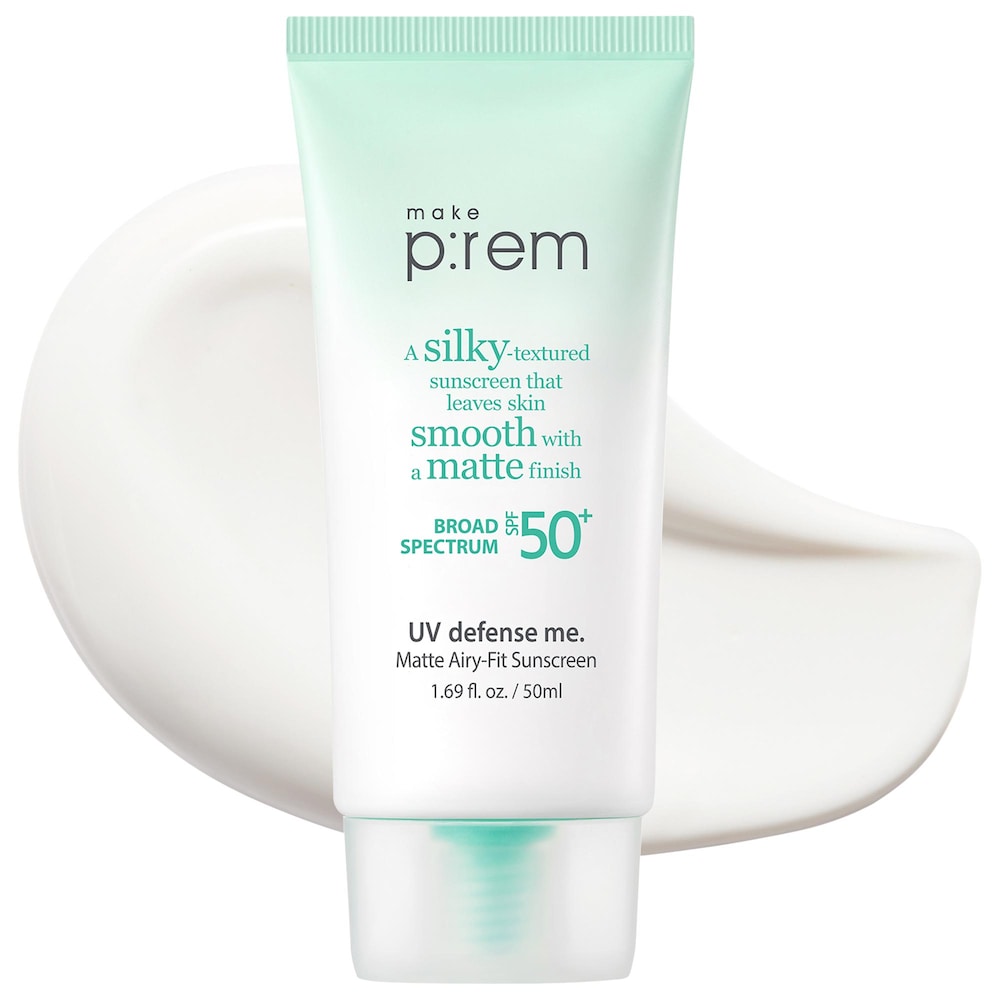 Солнцезащитный крем UV Defense me. Matte Airy-Fit Mineral SPF 50 для контроля жирности и матового финиша