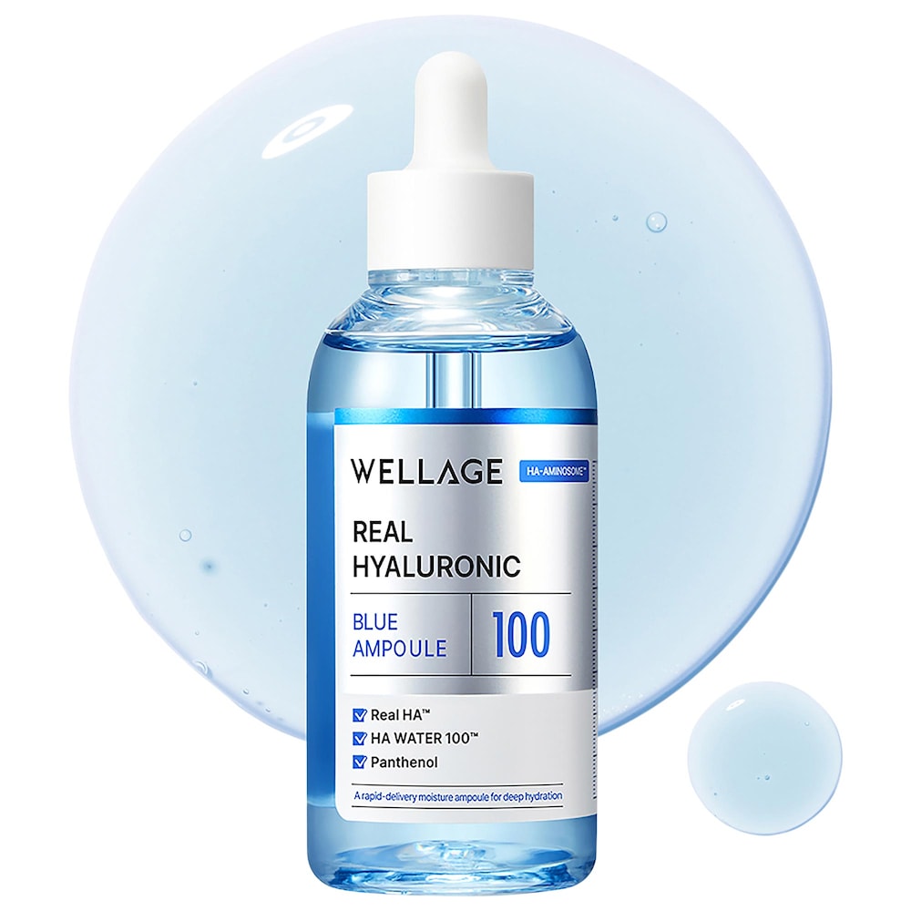 Real Hyaluronic Blue 100 Ampoule for 30-Layer Deep Hydration