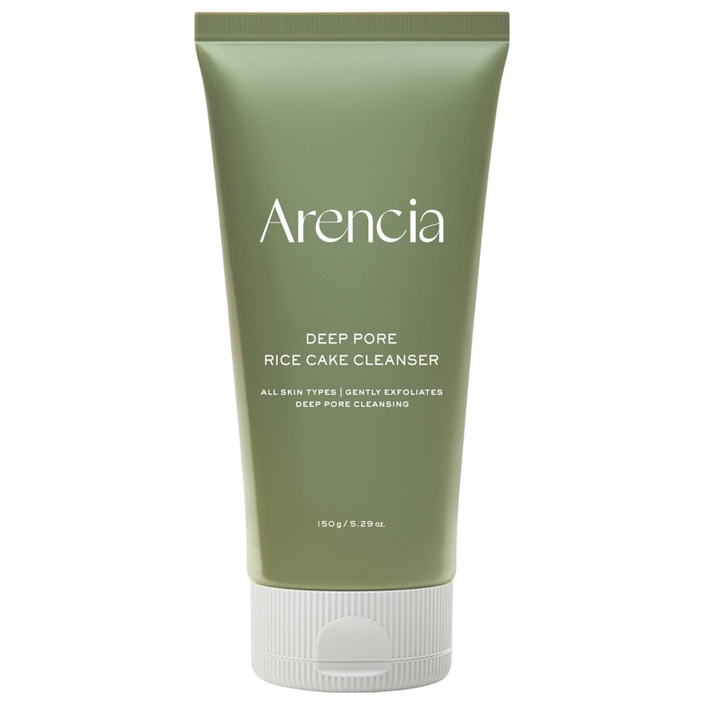 Очищающая пенка Arencia Green Tea + LHA Deep Pore для проблемной кожи