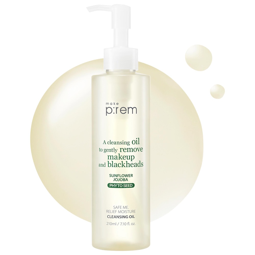 Масло для глубокого очищения кожи Safe me. Relief Moisture Deep Cleansing Oil for Pores & Blackheads Care