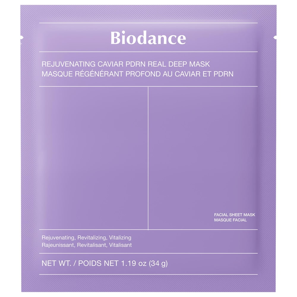 Восстанавливающая глубокая маска с PDRN из икры Biodance - 1 шт. для естественного обновления и подтяжки кожи