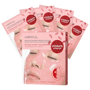 Korean Red Rice Hydrating Hydrogel Sheet Mask Set + Ceramide + Peptides