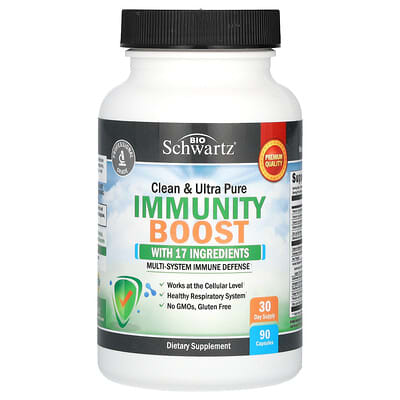 Clean & Ultra Pure Immunity Boost, 90 капсул
