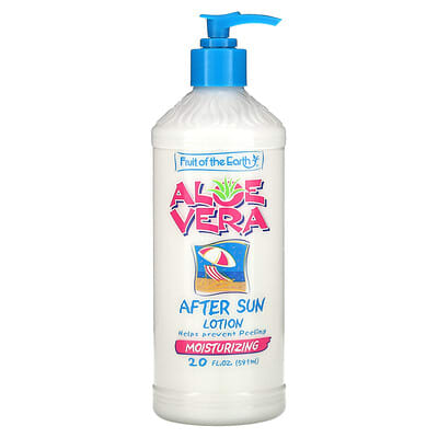 Лосьон после загара с алоэ вера, 20 fl oz (591 ml)
