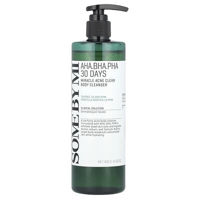 AHA. BHA. PHA 30 Days Miracle Acne Clear Body Cleanser, 14.10 oz (400 g)