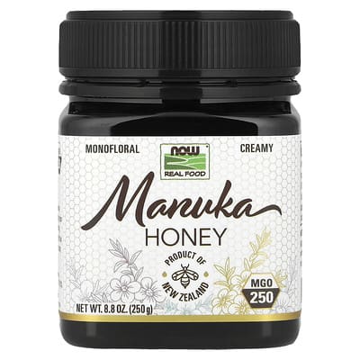 Real Food, Manuka Honey, MGO 250, 8.8 oz (250 g)