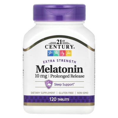 Melatonin, Prolonged Release, 10 mg, 120 Tablets