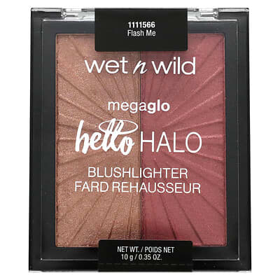 MegaGlo, Hello Halo Blushlighter, 1111566 Flash Me, 0.35 oz (10 g)