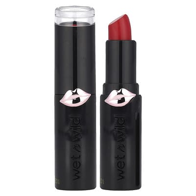 Матовая жидкая помада wet n wild MegaLast, 1111418 Sasspot Red, 0.11 oz (3.3 g)