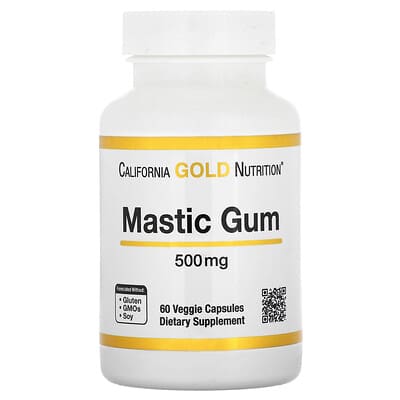 Mastic Gum, 60 Veggie Capsules