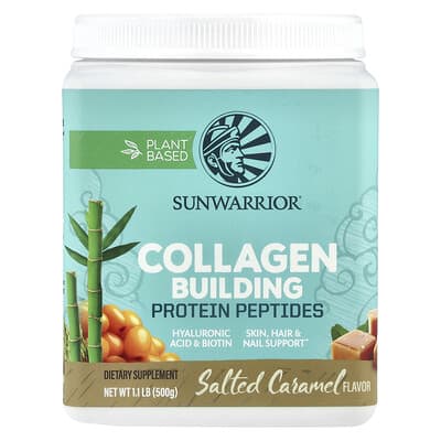 Collagen Building Protein Peptides, Salted Caramel, 1.1 lb (500 g)