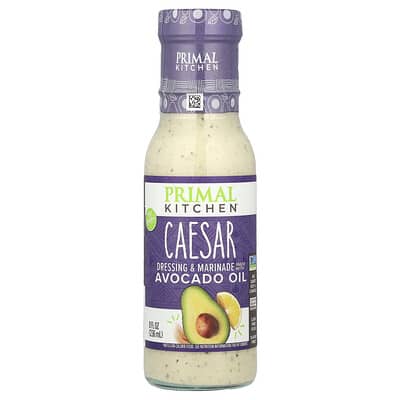 Dressing & Marinade Made With Avocado Oil, Caesar, 8 fl oz (236 ml)