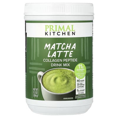Collagen Peptide Drink Mix, Matcha Latte, 9.3 oz (264 g)
