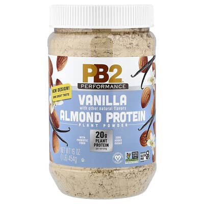 Протеин PB2 Foods Performance, Almond, Vanilla, 454 g